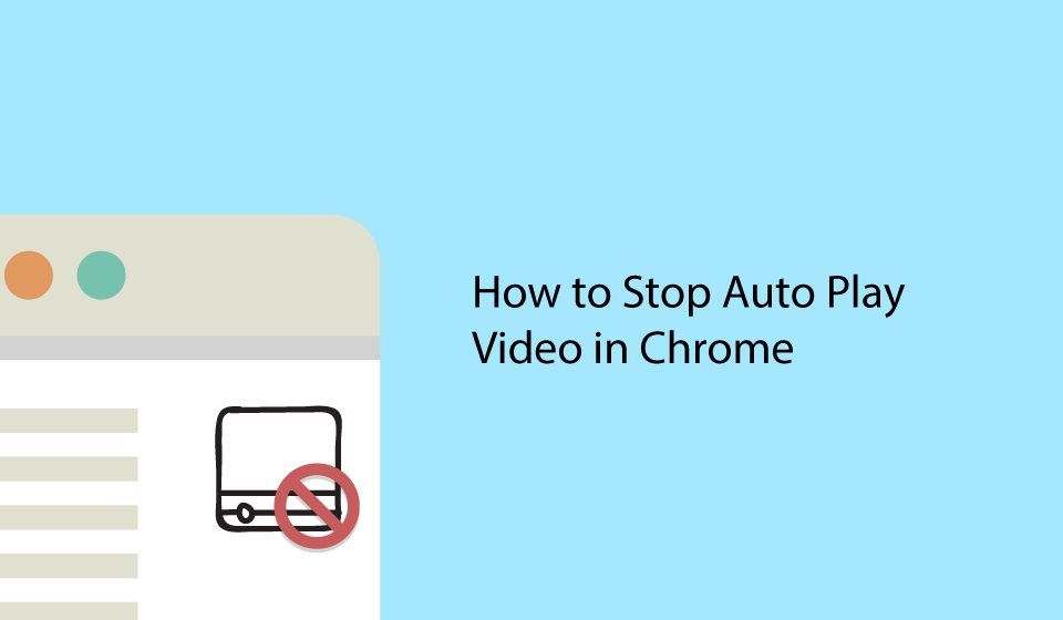 stop video autoplay on chrome for mac?
